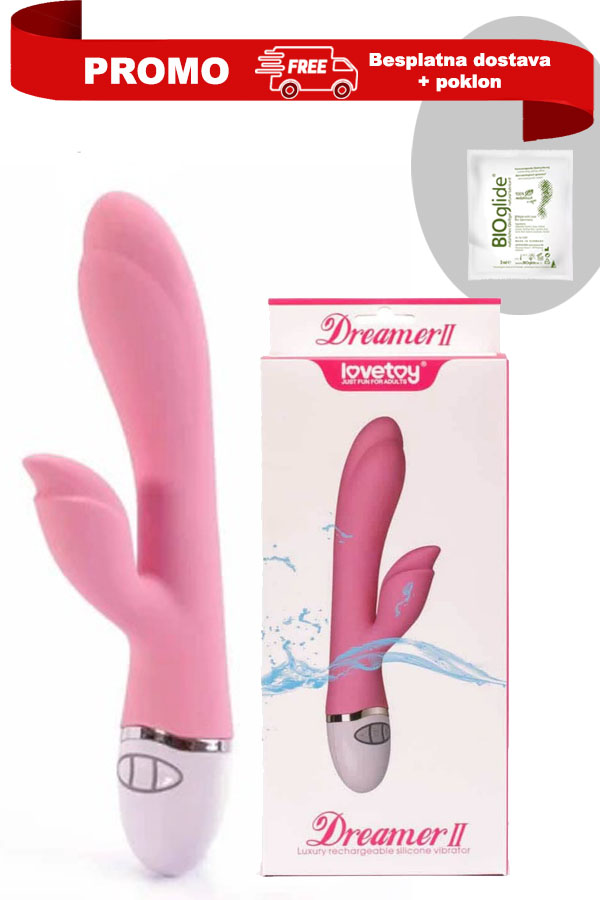 Promo 45  Lovetoy Dreamer II Vibrator Pink LVTOY00100